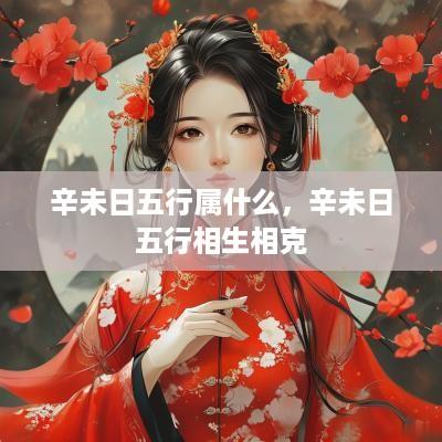 辛未日五行属什么，辛未日五行相生相克