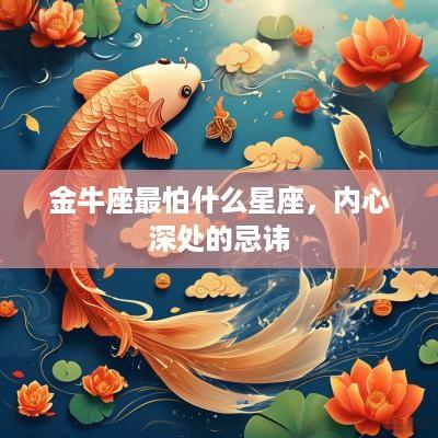 金牛座最怕什么星座，内心深处的忌讳
