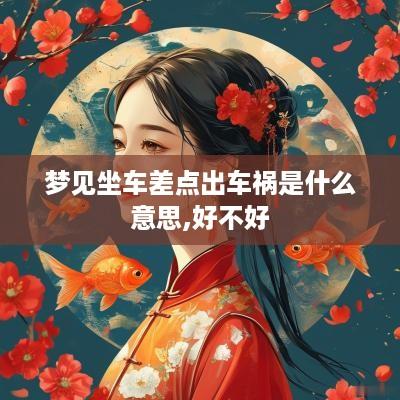梦见坐车差点出车祸是什么意思,好不好