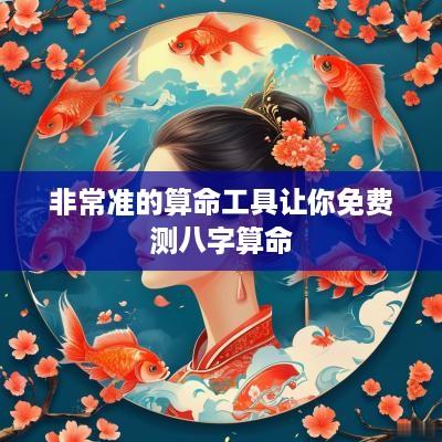 非常准的算命工具让你免费测八字算命