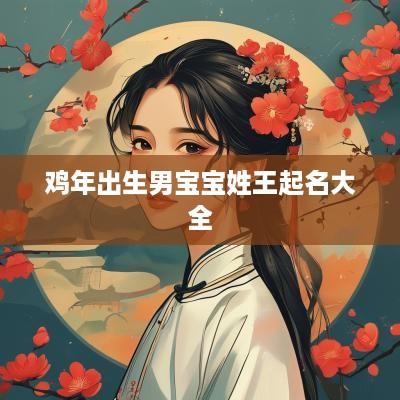 鸡年出生男宝宝姓王起名大全