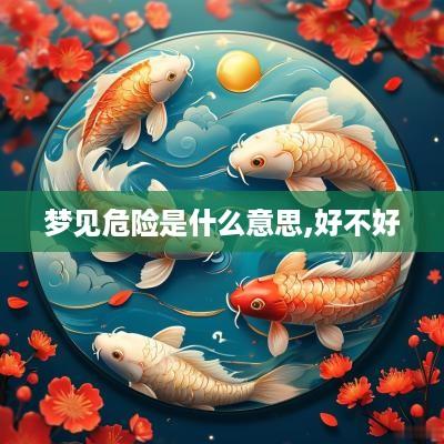梦见危险是什么意思,好不好