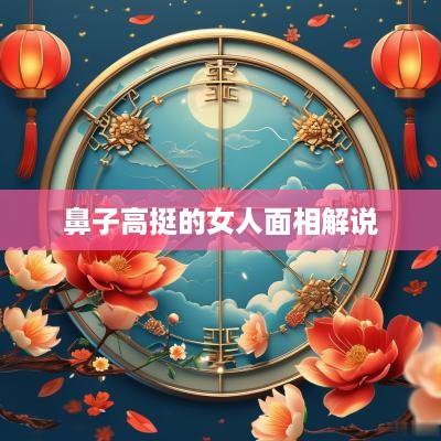 鼻子高挺的女人面相解说