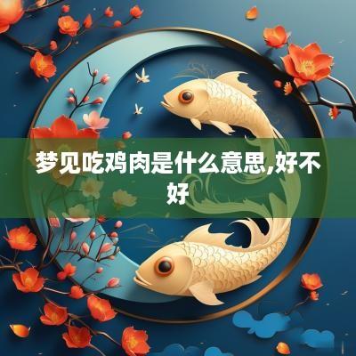 梦见吃鸡肉是什么意思,好不好