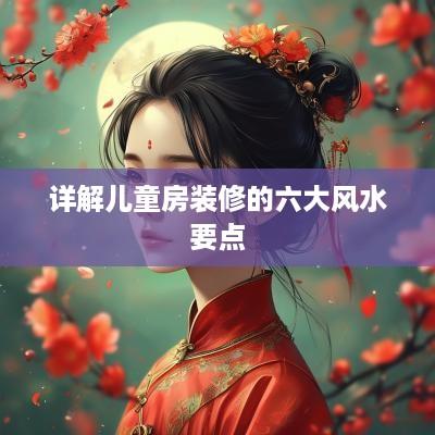 详解儿童房装修的六大风水要点