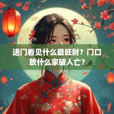进门看见什么最旺财？门口放什么家破人亡？