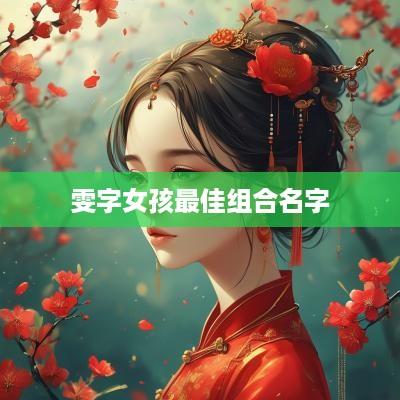 雯字女孩最佳组合名字