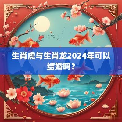 生肖虎与生肖龙2025年可以结婚吗？