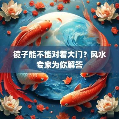 镜子能不能对着大门？风水专家为你解答