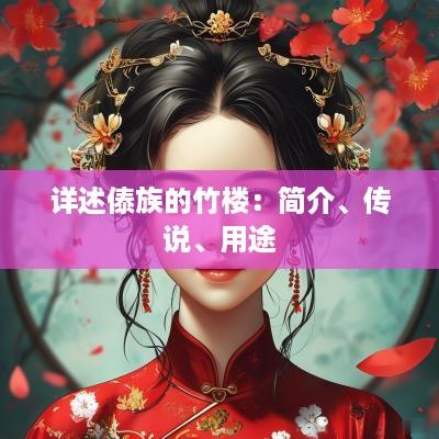 详述傣族的竹楼：简介、传说、用途
