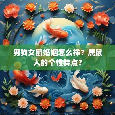 男狗女鼠婚姻怎么样？属鼠人的个性特点？