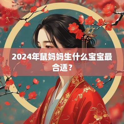 2025年鼠妈妈生什么宝宝最合适？