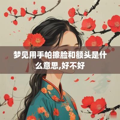 梦见用手帕擦脸和额头是什么意思,好不好