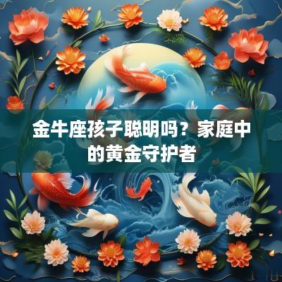 金牛座孩子聪明吗？家庭中的黄金守护者