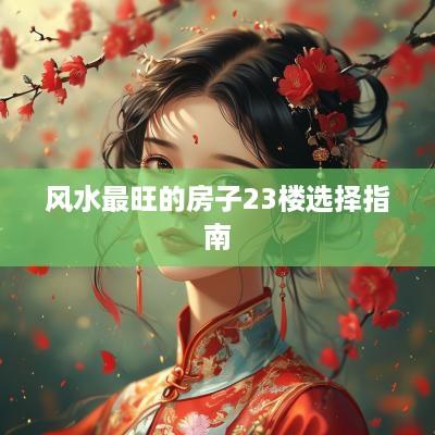 风水最旺的房子23楼选择指南
