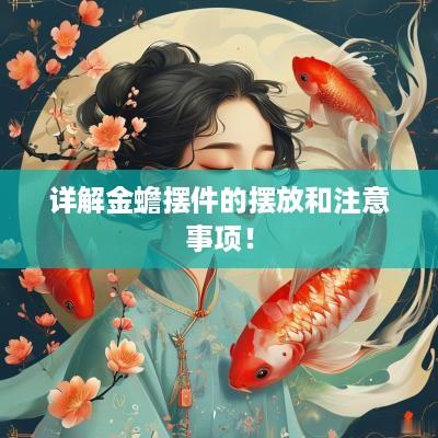 详解金蟾摆件的摆放和注意事项！