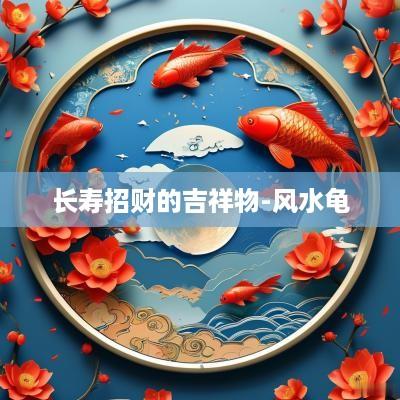 长寿招财的吉祥物-风水龟
