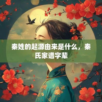 秦姓的起源由来是什么，秦氏家谱字辈
