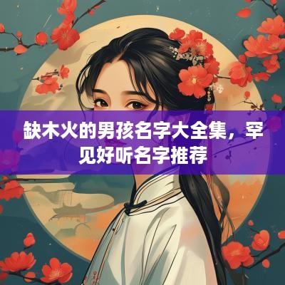 缺木火的男孩名字大全集，罕见好听名字推荐