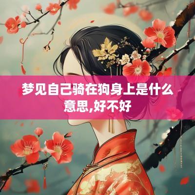 梦见自己骑在狗身上是什么意思,好不好
