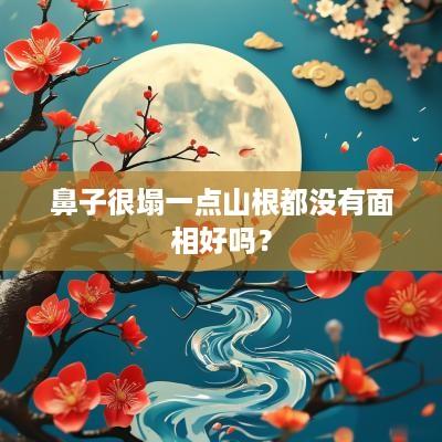 鼻子很塌一点山根都没有面相好吗？