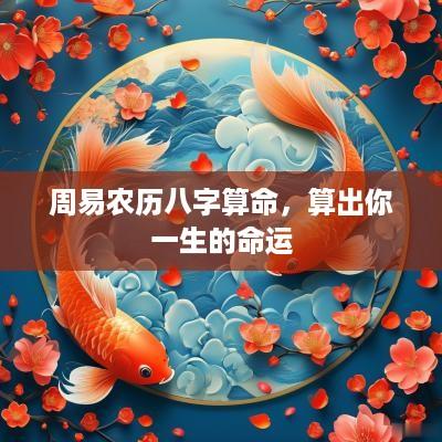 周易农历八字算命，算出你一生的命运
