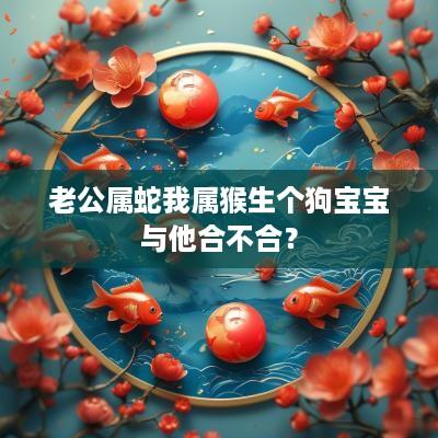 老公属蛇我属猴生个狗宝宝与他合不合？