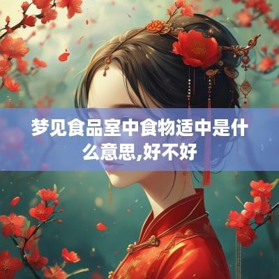 梦见食品室中食物适中是什么意思,好不好