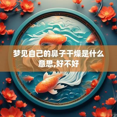梦见自己的鼻子干燥是什么意思,好不好