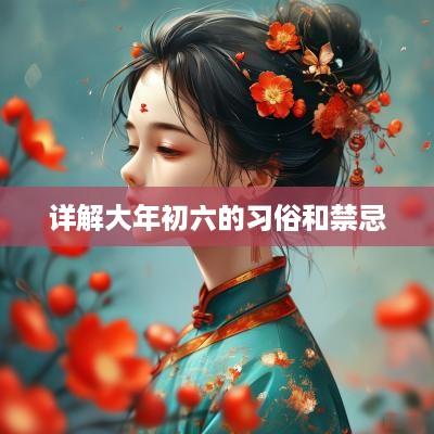 详解大年初六的习俗和禁忌