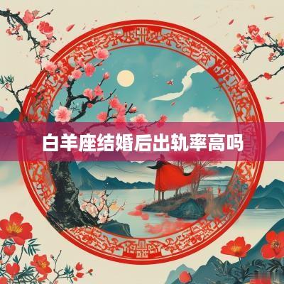 白羊座结婚后出轨率高吗