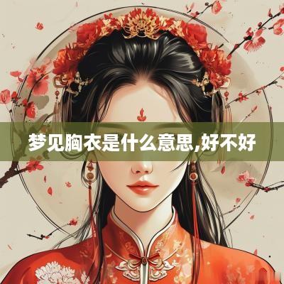 梦见胸衣是什么意思,好不好