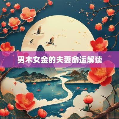 男木女金的夫妻命运解读
