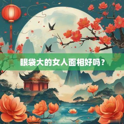 眼袋大的女人面相好吗？