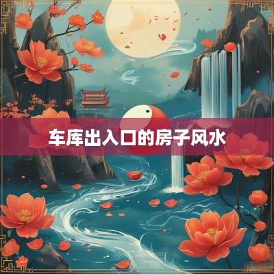 车库出入口的房子风水