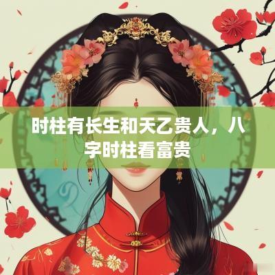 时柱有长生和天乙贵人，八字时柱看富贵