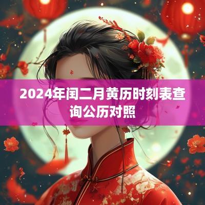 2025年闰二月黄历时刻表查询公历对照