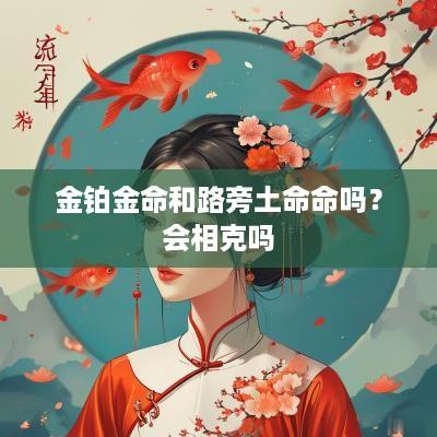 金铂金命和路旁土命命吗？会相克吗