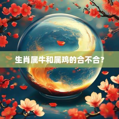 生肖属牛和属鸡的合不合？