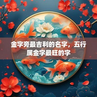 金字旁最吉利的名字，五行属金字最旺的字