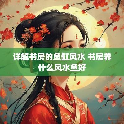 详解书房的鱼缸风水 书房养什么风水鱼好