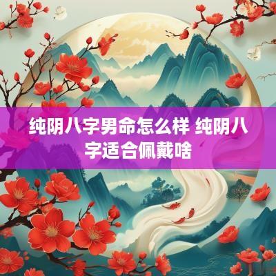 纯阴八字男命怎么样 纯阴八字适合佩戴啥