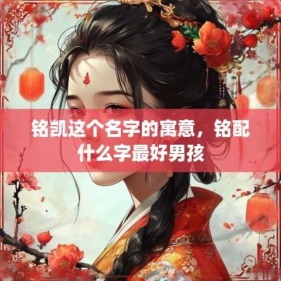 铭凯这个名字的寓意，铭配什么字最好男孩