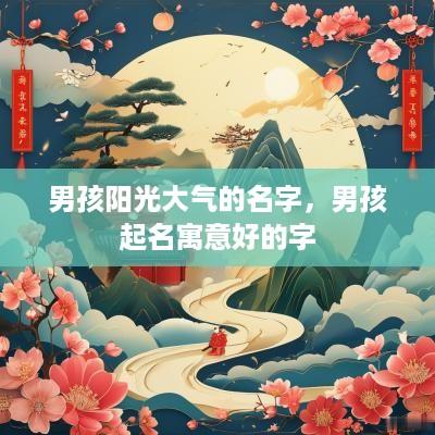 男孩阳光大气的名字，男孩起名寓意好的字