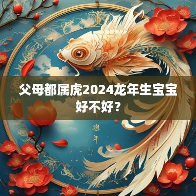 父母都属虎2025蛇年生宝宝好不好？