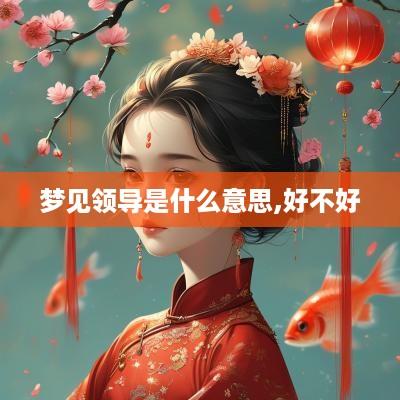 梦见领导是什么意思,好不好