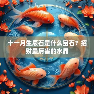 十一月生辰石是什么宝石？招财最厉害的水晶