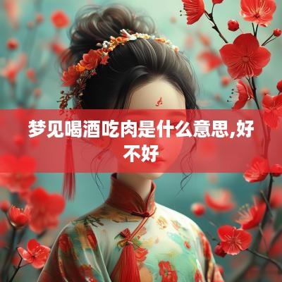 梦见喝酒吃肉是什么意思,好不好