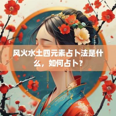 风火水土四元素占卜法是什么，如何占卜？
