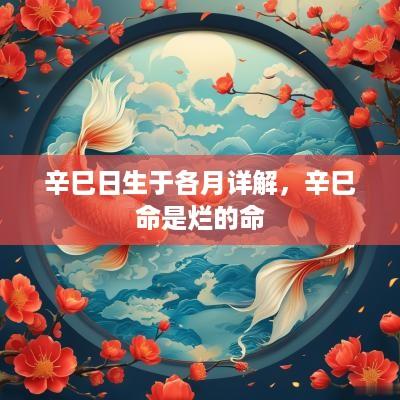 辛巳日生于各月详解，辛巳命是烂的命